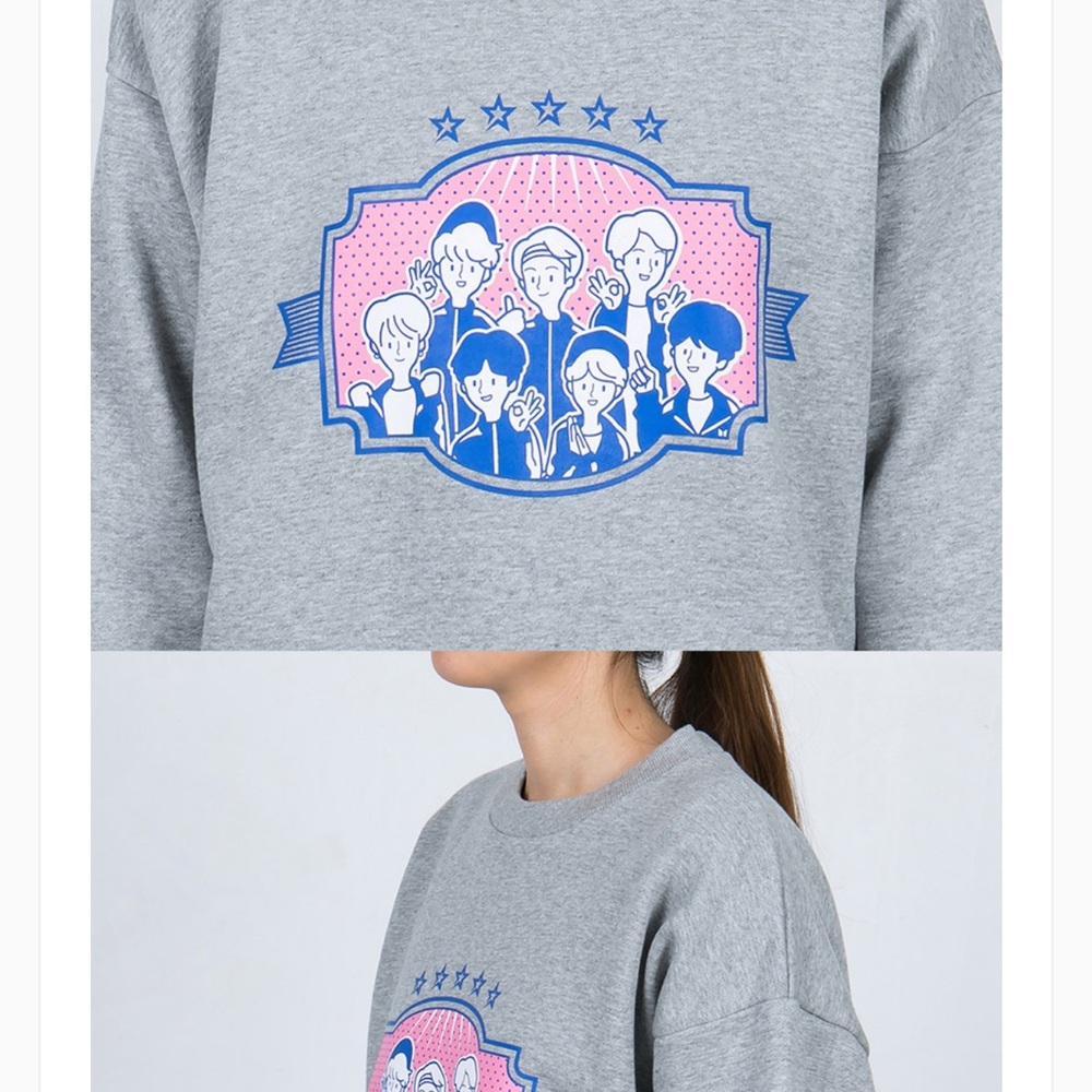 BTS world sweatshirt